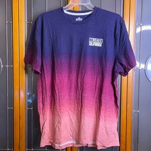 💋5/$25💋 Hollister ombre t-shirt size xxl
